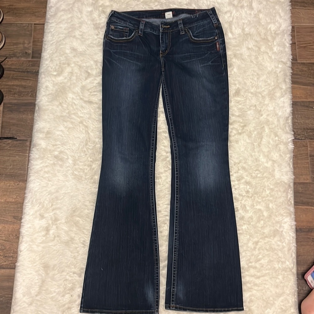 Silver jeans